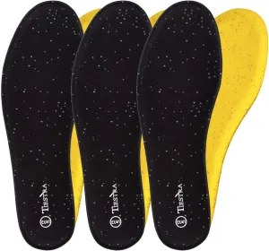 3 Pair -Shoe Inserts for Mens Memory Foam Insoles,Replacement Insoles for Work Boots Running Shoes, Cushion Shock Absorbing for Foot Pain Relief, Comfort Breathable Inner Soles Black 45EU,US12