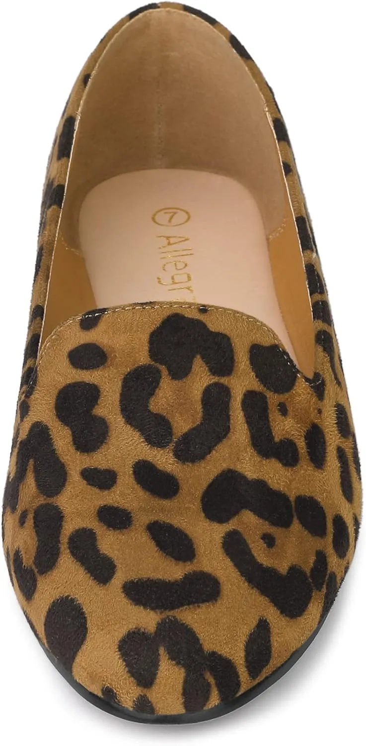 Allegra K Women's Round Toe Slip on Ballet Flats Shoes