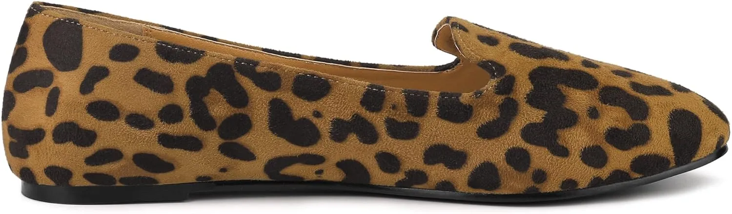 Allegra K Women's Round Toe Slip on Ballet Flats Shoes