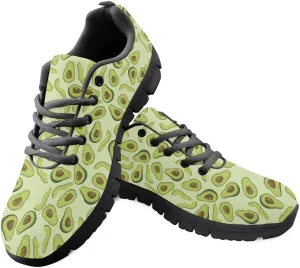 AmzPrint Women's Athletic Walking Shoes Illustraction Print Colorful Running Shoes for Women Casual Mesh Sneakers