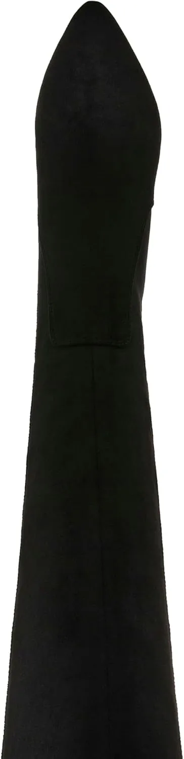 Anne Klein Womens Barnard Zip Up Slip On Knee-High Boots
