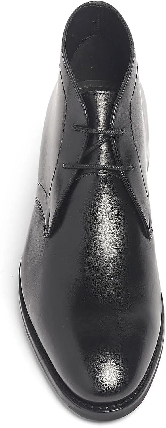 Anthony Veer Wilson Chukka Boots for Men | Pull-up Dress Boot | Goodyear Welt Construction | Durable Rubber Outsole & Cushioned Footbed | Full Grain Calfskin Leather/Suede Upper