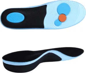 Anti-Fatigue Plantar Fasciitis Shoe Insoles Orthotic Arch Support Inserts for Women Men Flat Feet Work Boot Insoles for Arch Pain Relief (Mens 9-9.5/ Womens 11-11.5)