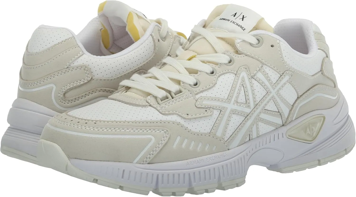 Armani Exchange Men's Chunky Lace Up Logo Sneaker
