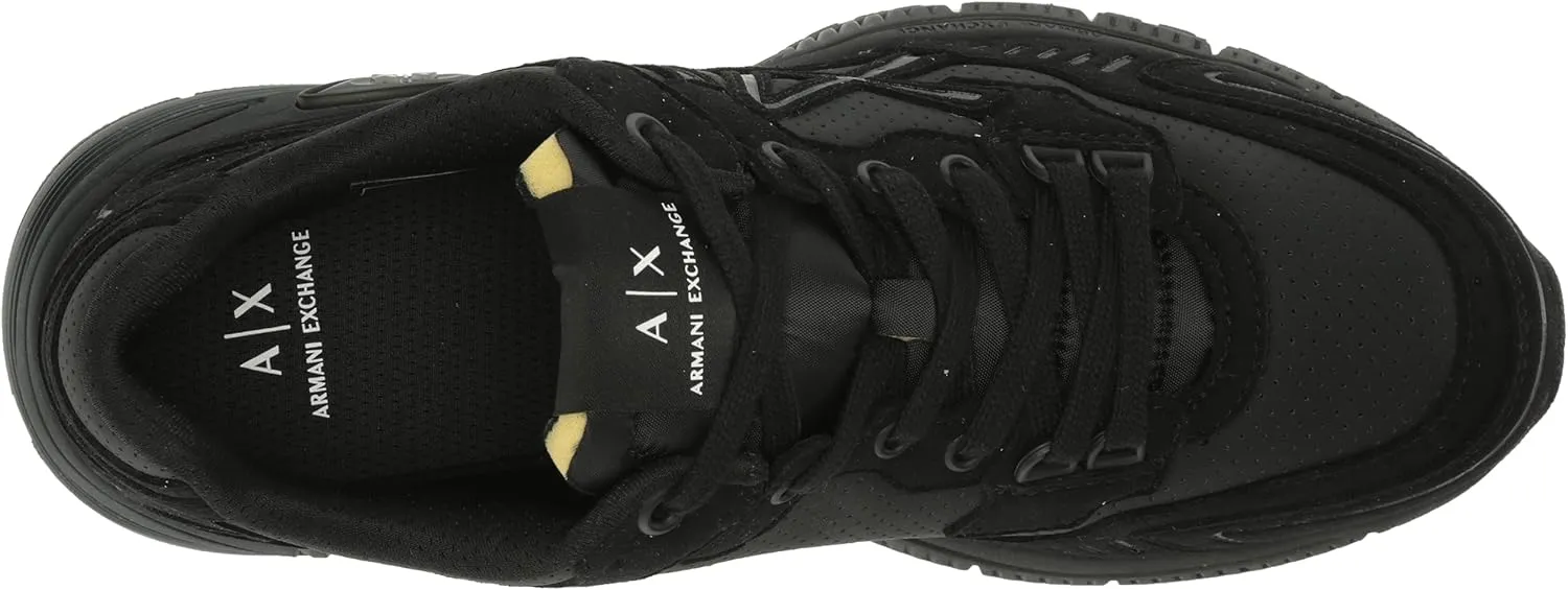 Armani Exchange Men's Chunky Lace Up Logo Sneaker