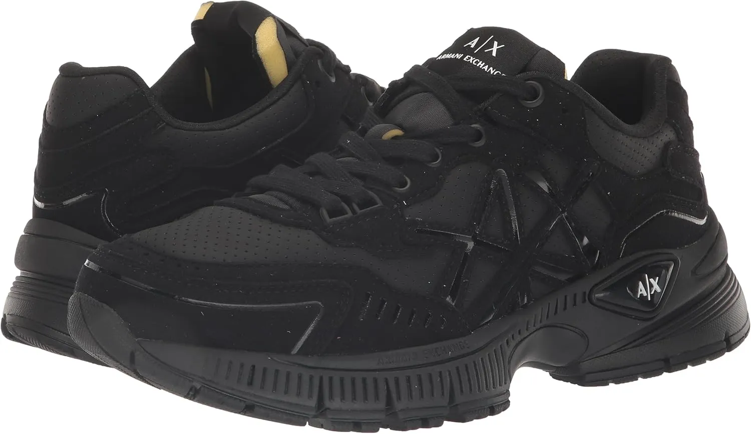Armani Exchange Men's Chunky Lace Up Logo Sneaker