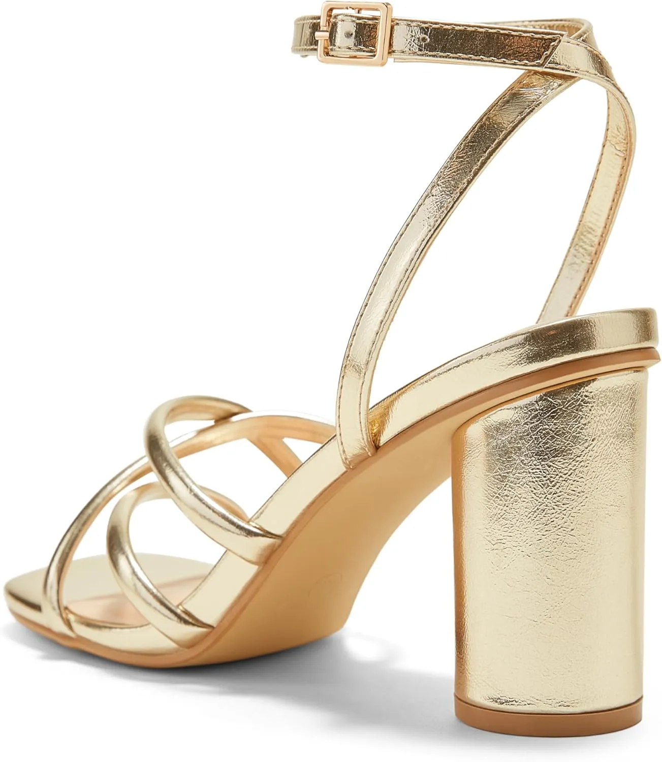 Arromic Women's Heeled Sandals - Chunky Block Heels, Strappy Square Open Toe Ankle Strap Dressy Party Wedding Prom Sandals for Women