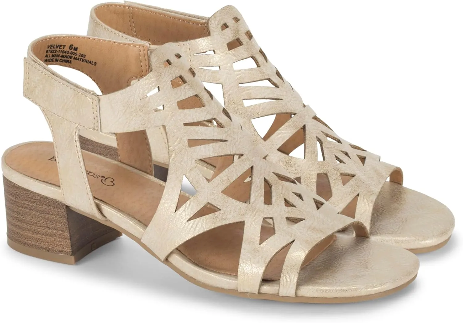 BareTraps Velvet Womens Sandals