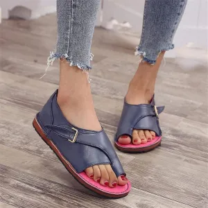 BBPM Sandals Big Toe Bone Correction Sandals Toe Corrector Sandals for Women Bunion Corrector Orthotic Sandals with Arch Support Toe Straighten Shoes,Purple,EU36/US5