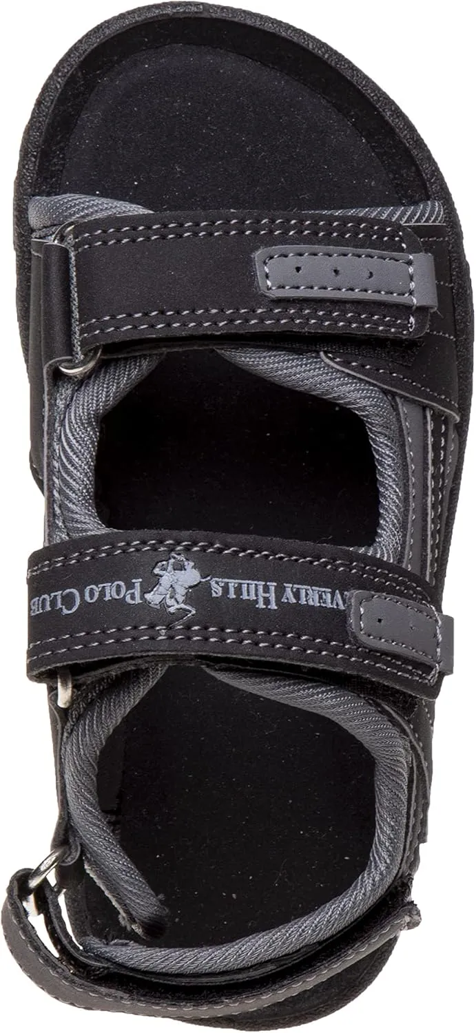 Beverly Hills Polo Club Boy's Sports Active Sandals Open Toe Athletic Summer Shoe
