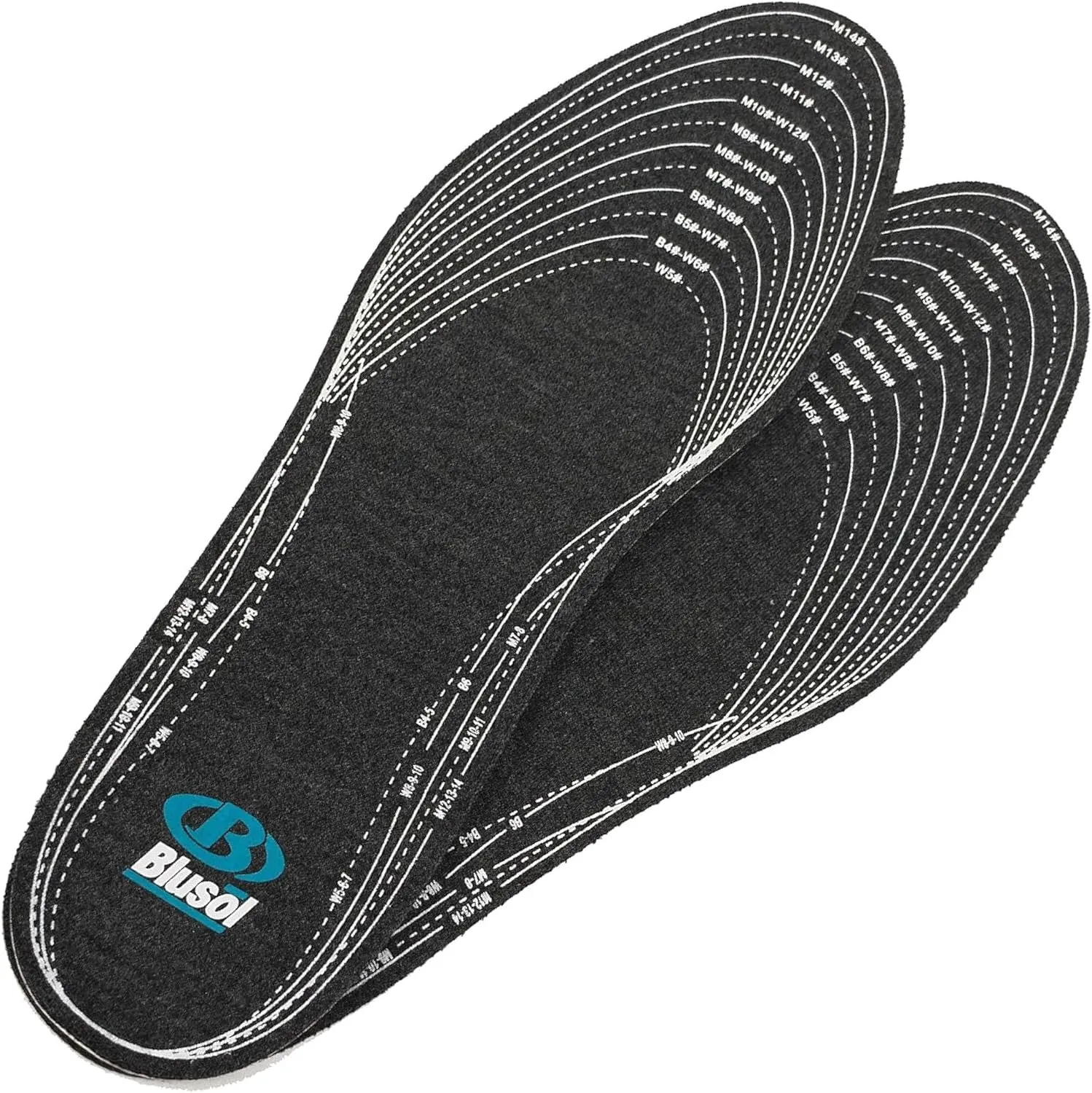 Blusol Shoe Adhesive Inserts - Advanced Temperature Control with NASA Tech for Comfort in Active Men and Women