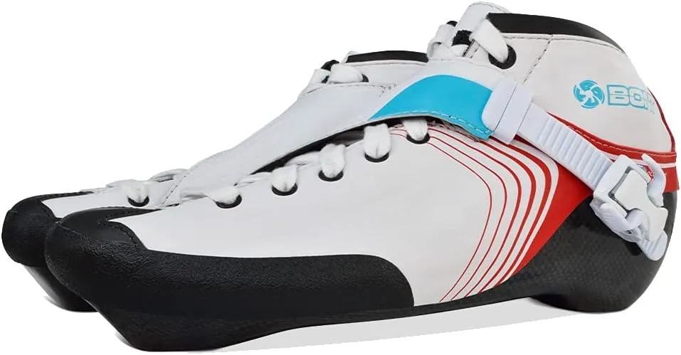 Bont Skates - Inline Speed Skating Racing Skates - GT4 Skate Boots   6061 Frame   Elemental Wheels   ABEC5 Bearings