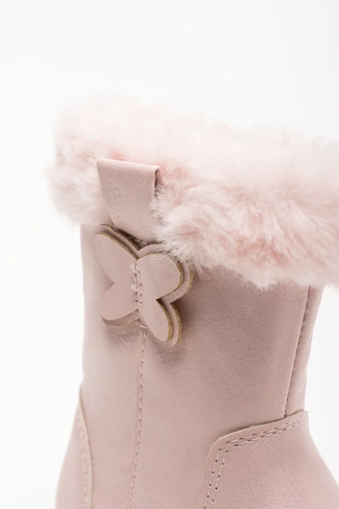 Boots Light Pink