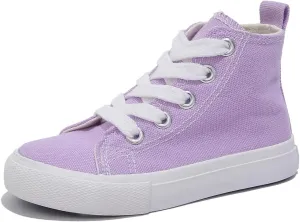 Boys & Girls High Top lace-up Kids' Espadrcanvas Shoes Back-to-School Season Little White Shoes Teen Classic Kids' Sneakers Tennis Shoes Baby Skate Shoes