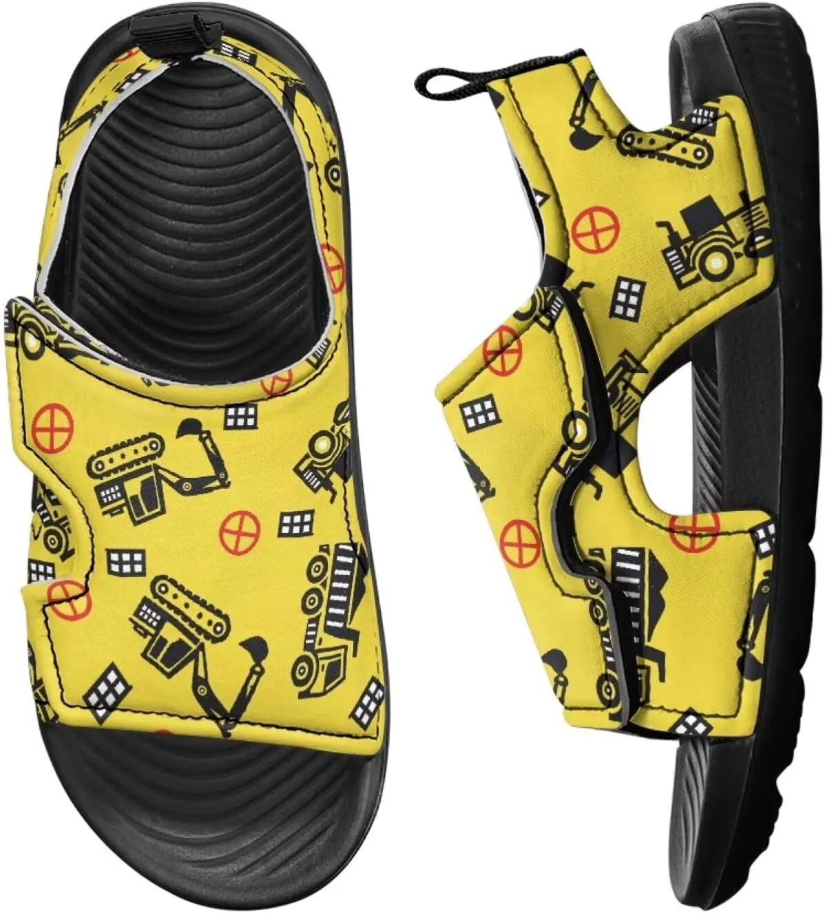 Boys Girls Sandals Open-Toe Summer Outdoor Unisex Child Sport Sandals Athletic Lightweight Water Hiking Shoes