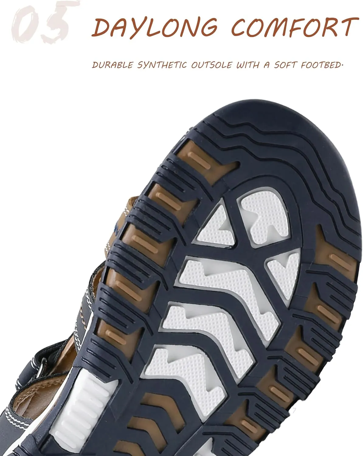Boys Girls Sandals, Toddler Little Kids Closed Toe Fisherman Summer Sandals