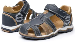 Boys Girls Sandals, Toddler Little Kids Closed Toe Fisherman Summer Sandals