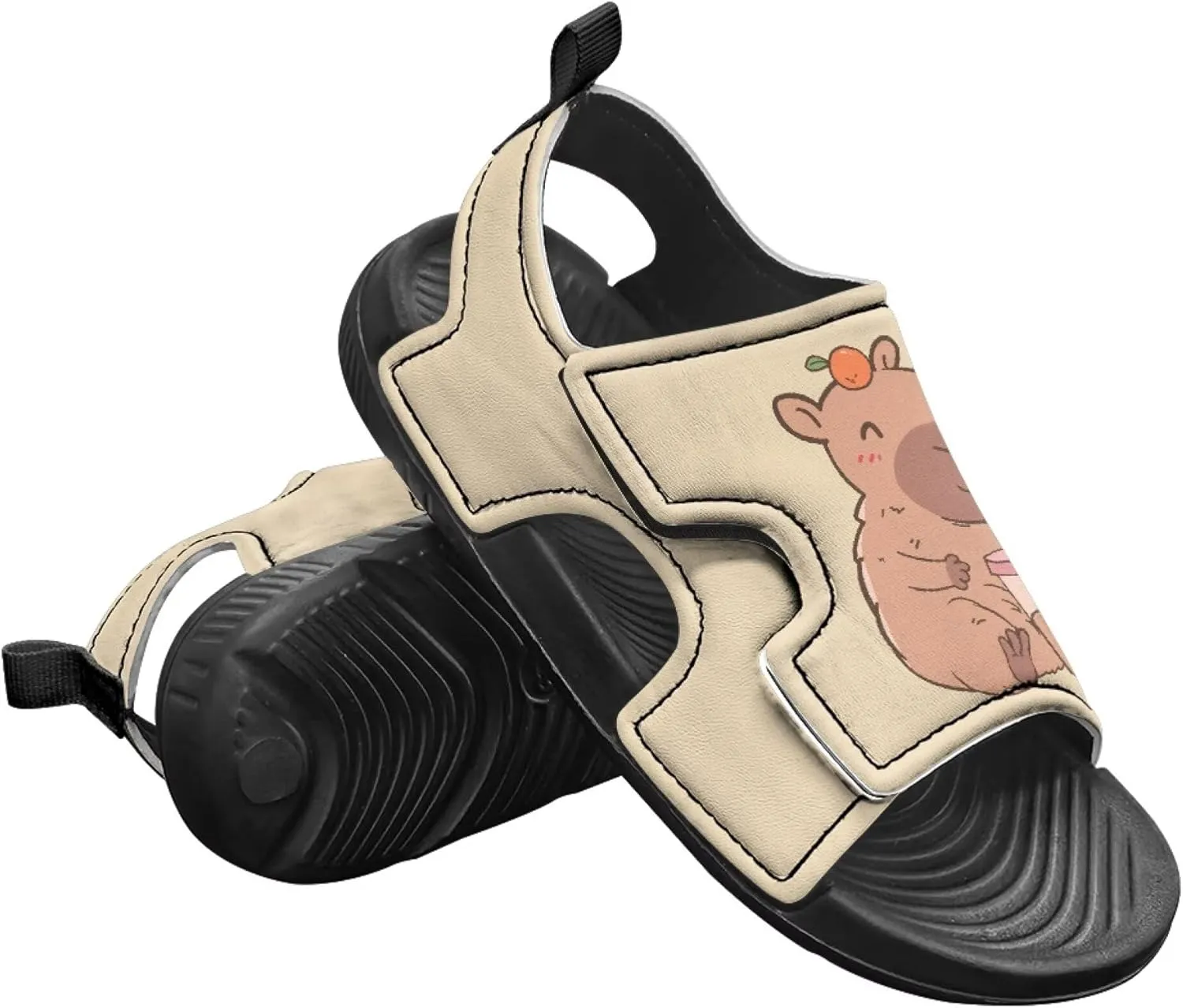 Boys Sandals Open Toe Toddler Sandals Boys Adjustable Little Big Kids