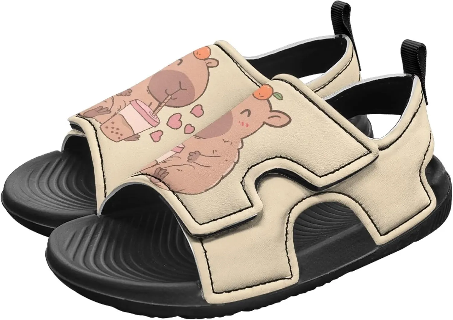 Boys Sandals Open Toe Toddler Sandals Boys Adjustable Little Big Kids