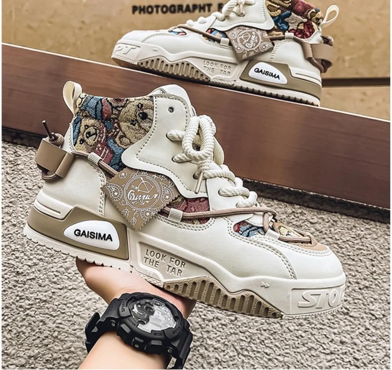 Breathable Mesh Y2K Chunky Platform Sneakers Height Increasing Comfort Support for Walking Running Travel Everyday Casual Wear Lightweight Stylish Design