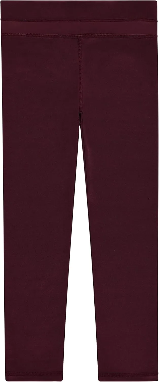 BTween Girls’ 4 Pack Leggings Set, Exercise, Sports Tights with Wide Waistband for Girls