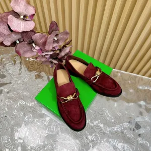 BV Astaire Loafer Wine Suede Ghw 925633