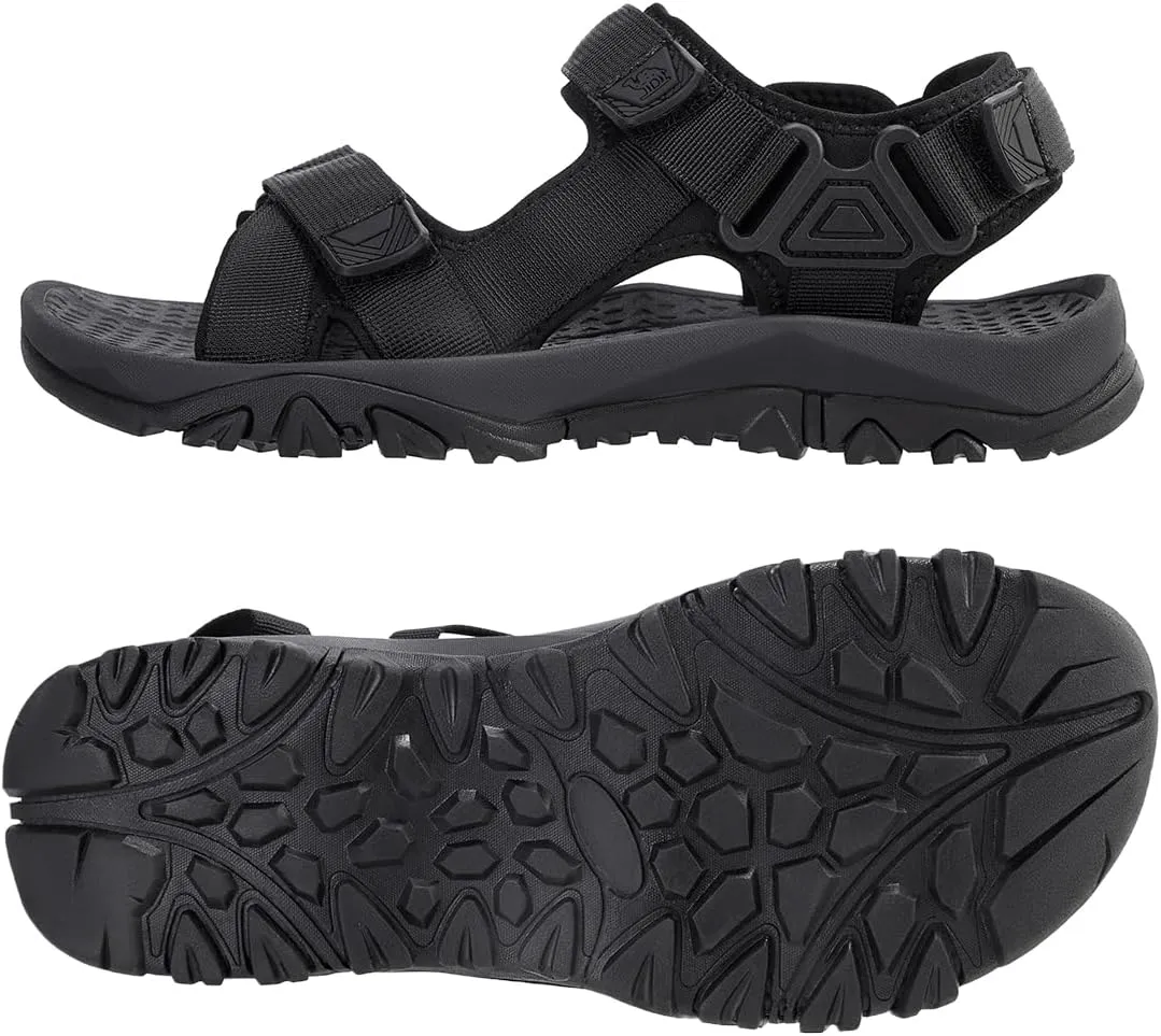 CAMEL CROWN Mens Hiking Sandals Waterproof Athletic Sandal Lightweight for Men Beach Walking with Adjustable Back Straps
