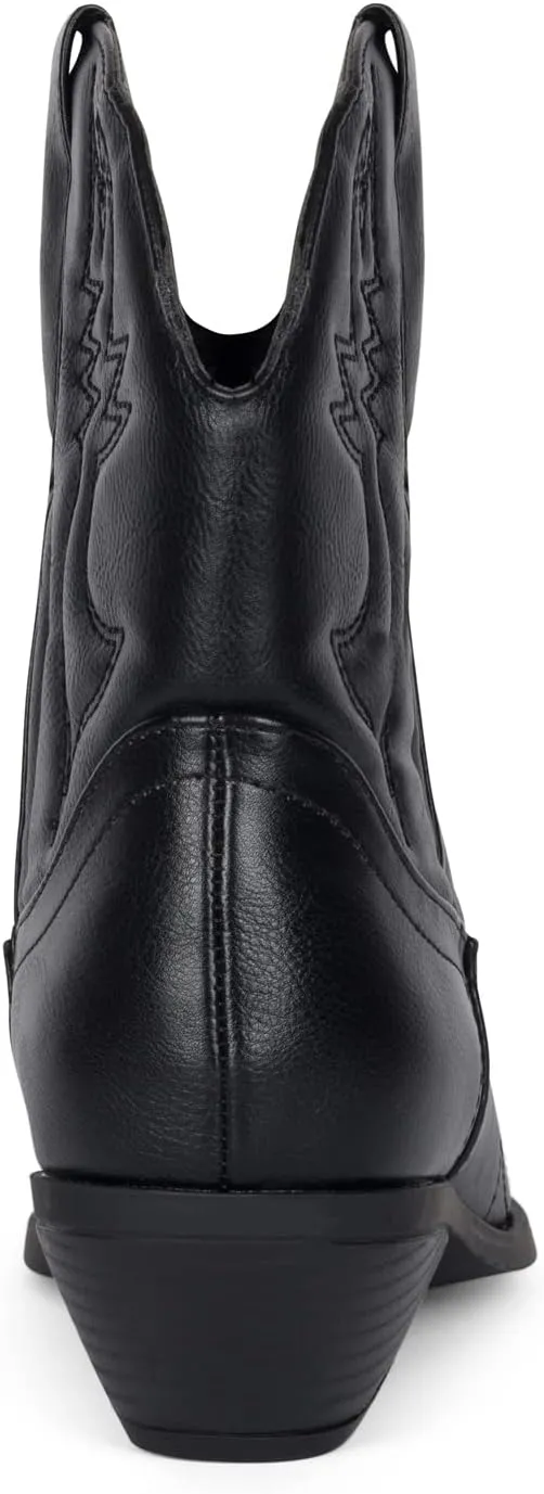 Chariot & Co -Susan- Womens Cowboy Cowgirl Western Ankle Booties Pointed Toe Boots