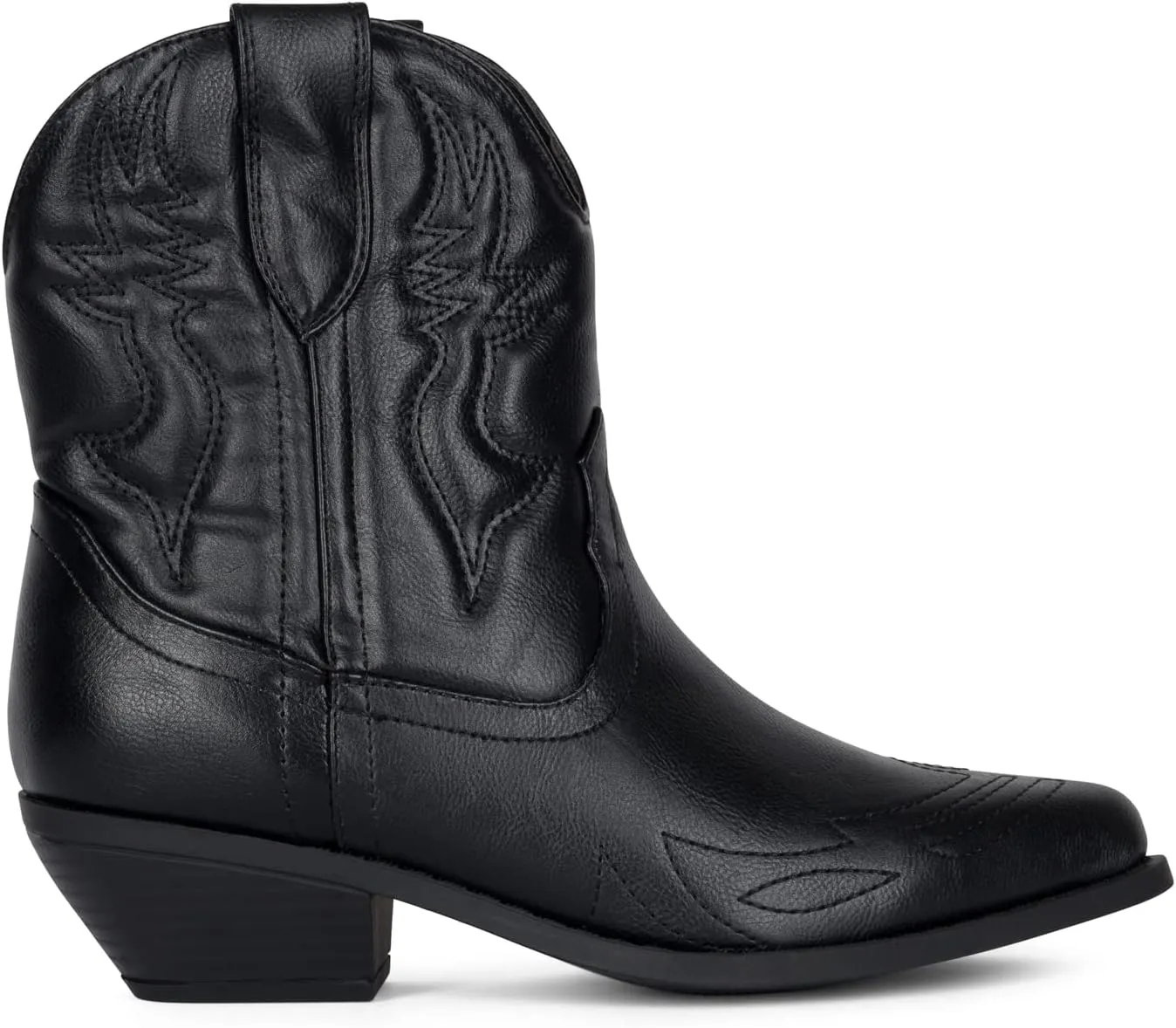 Chariot & Co -Susan- Womens Cowboy Cowgirl Western Ankle Booties Pointed Toe Boots