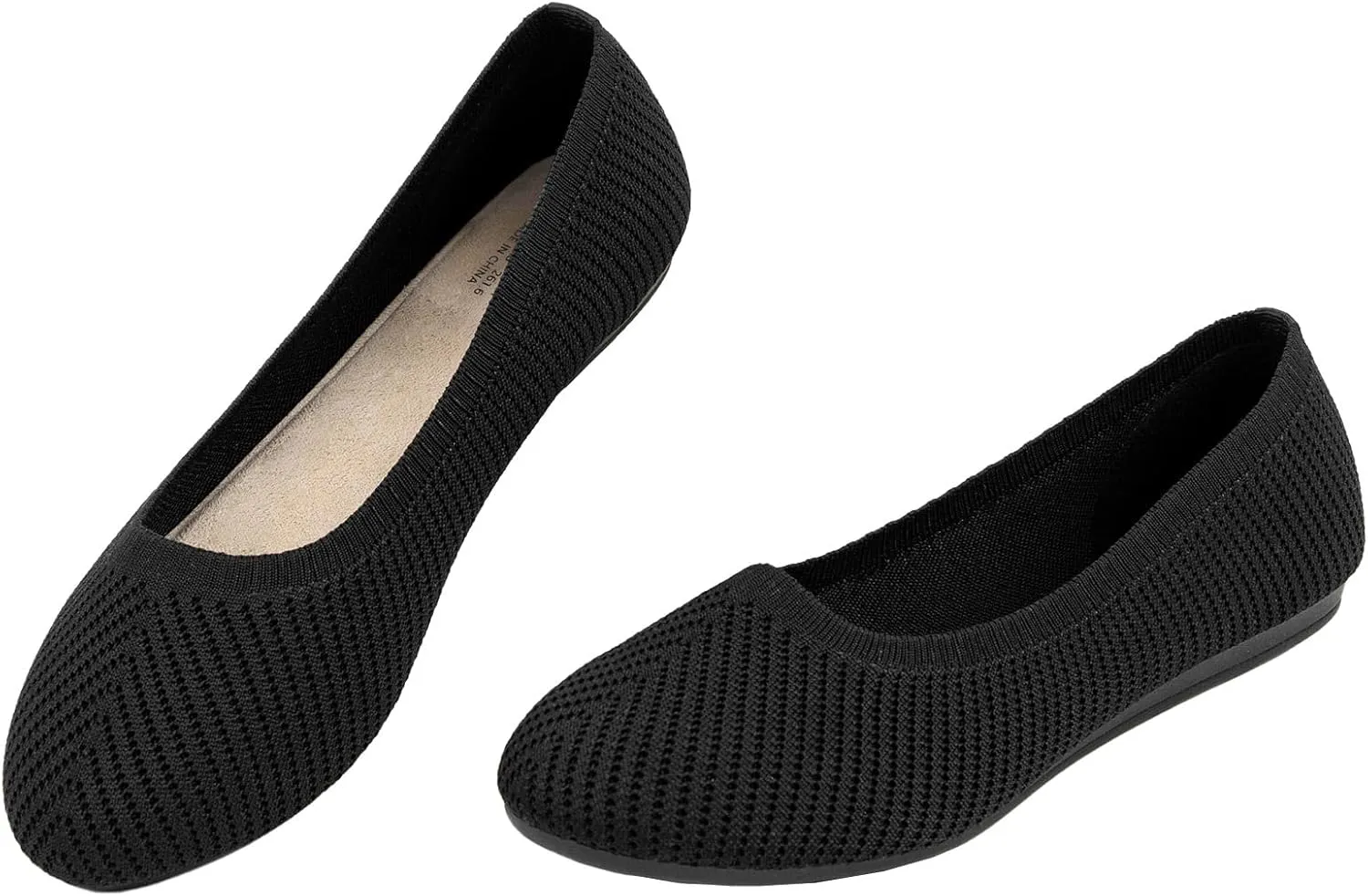 CHIN·MOON Women's Ballet Flats Comfortable Dressy Walking Dress Casual Shoes