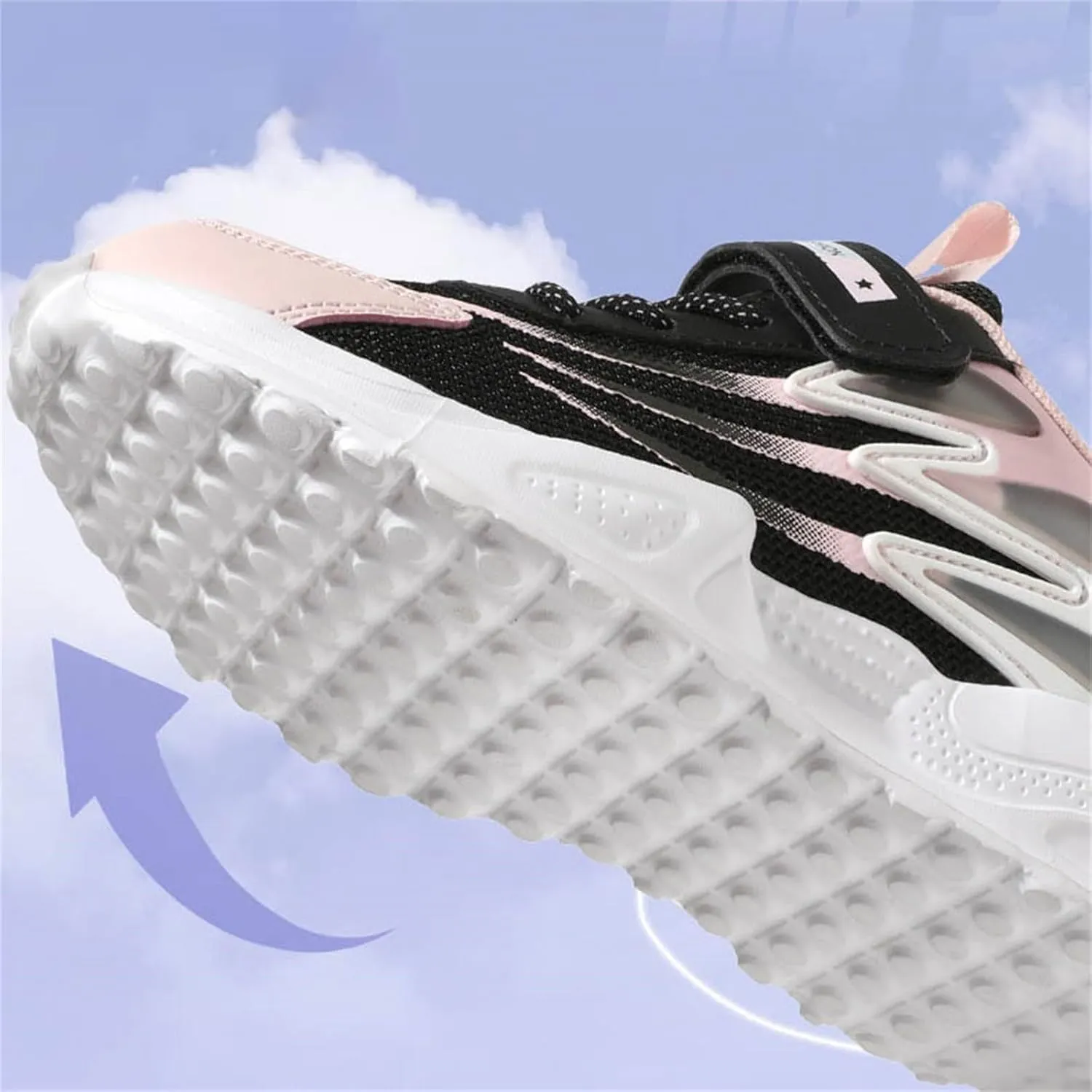 Chunky Platform Sneakers for Toddler Kids Memory Foam Dad Shoes for Boys Girls Lace-Up Running Slip On Fashion Sneakers
