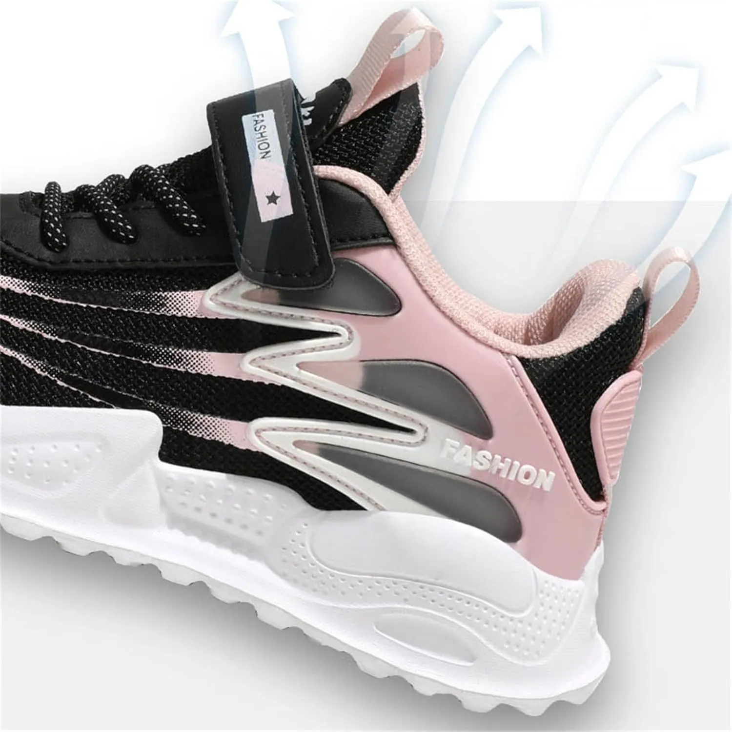Chunky Platform Sneakers for Toddler Kids Memory Foam Dad Shoes for Boys Girls Lace-Up Running Slip On Fashion Sneakers