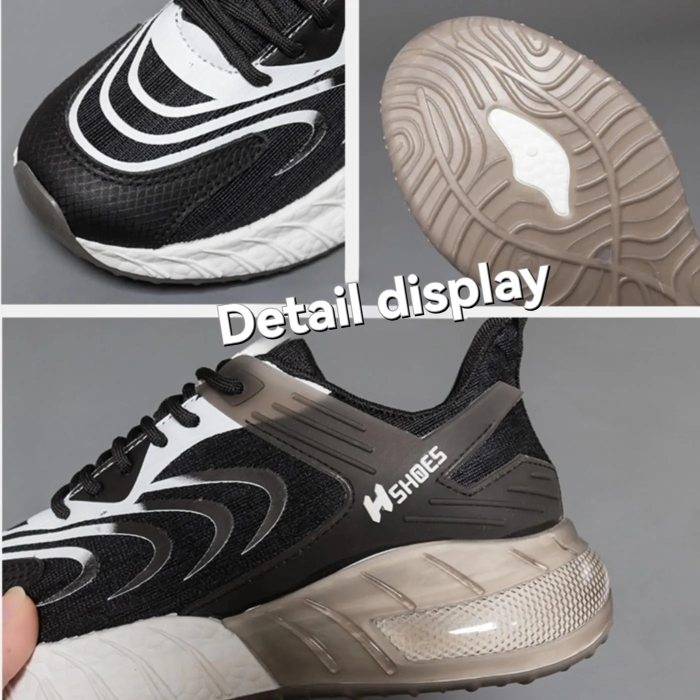 Chunky Platform Sneakers for Women & Girls - Thick Sole Running Shoes Summer Walking Shoes for Travel