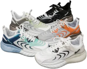 Chunky Platform Sneakers for Women & Girls - Thick Sole Running Shoes Summer Walking Shoes for Travel