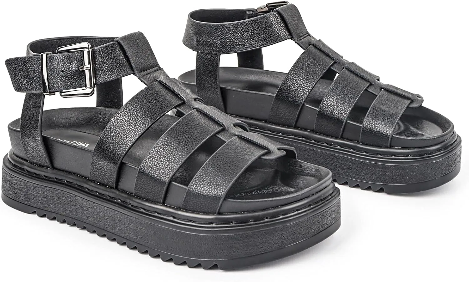 Chunky Sandals For Women,Platform Sandals For Women,Ankle Strap Casual Open Toe Arch Support Sandals
