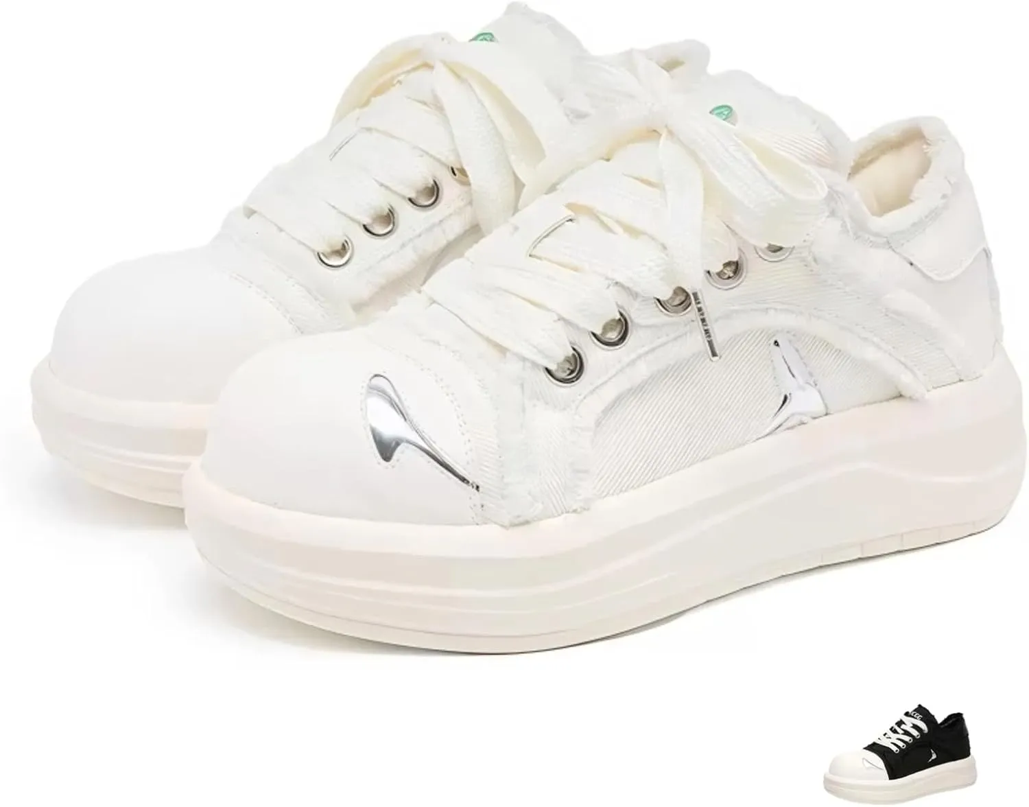 Chunky Sneaker for Women Men Platform Sneakers Vintage Aesthetic Walking Shoes Fashion Couple Shoes