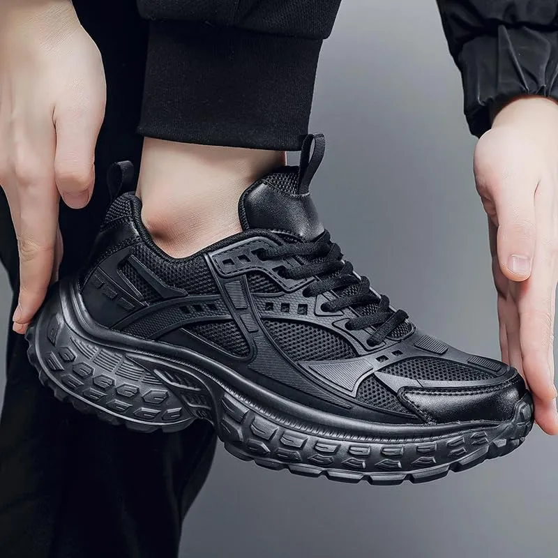 Chunky Sneakers for Men, Fashion Platform Sneakers Dad Shoes for Men, Casual Lace-up Walking Shoes