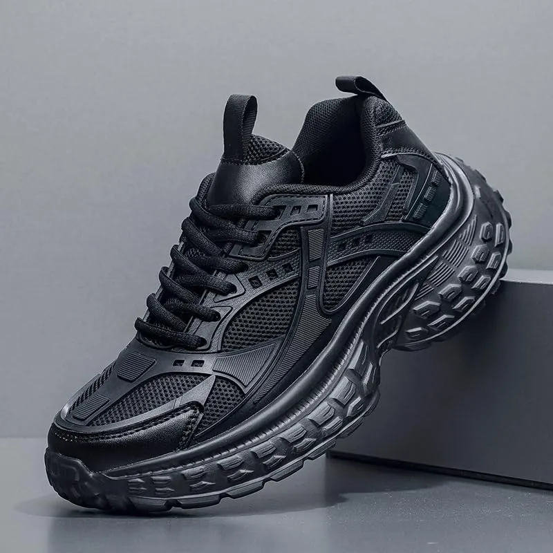 Chunky Sneakers for Men, Fashion Platform Sneakers Dad Shoes for Men, Casual Lace-up Walking Shoes