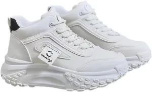 Chunky Sneakers for Women Walking Shoes with 1.8-Inch Thick Sole - Comfortable and Versatile