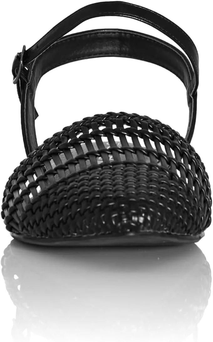 City Chic Women's Wide Fit Rosalie Flat Slipper
