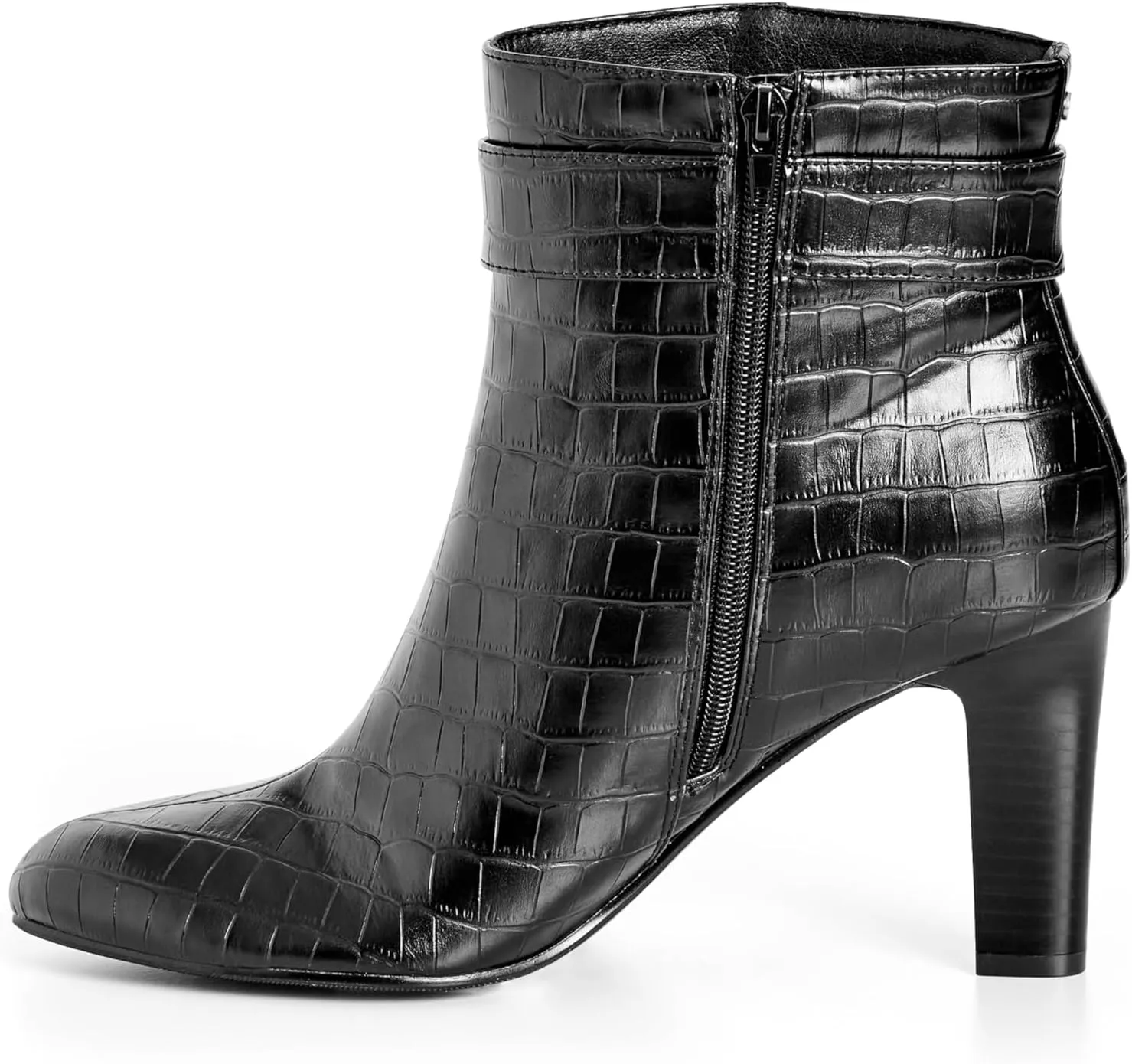 City Chic Women's Wide Fit Tory Ankle Boot