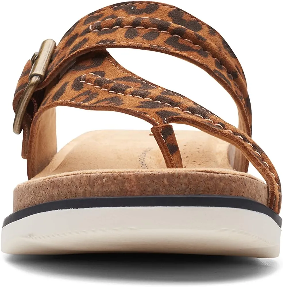 Clarks Womens Bryn Comfort Insole Slip On Thong Sandals