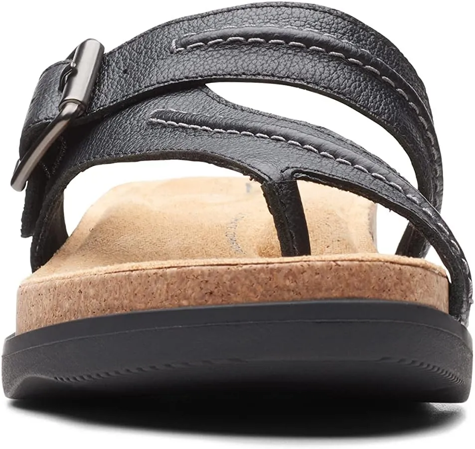 Clarks Womens Bryn Comfort Insole Slip On Thong Sandals