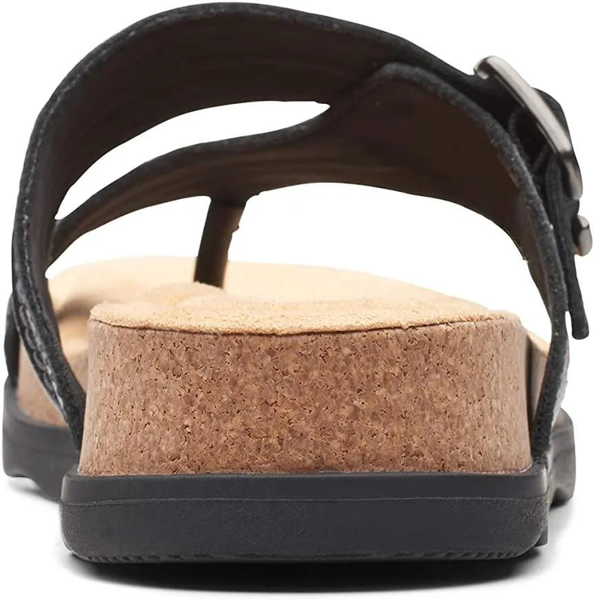 Clarks Womens Bryn Comfort Insole Slip On Thong Sandals