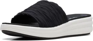 Clarks Womens Drift Petal Cushioned Footbed Slide Sandals