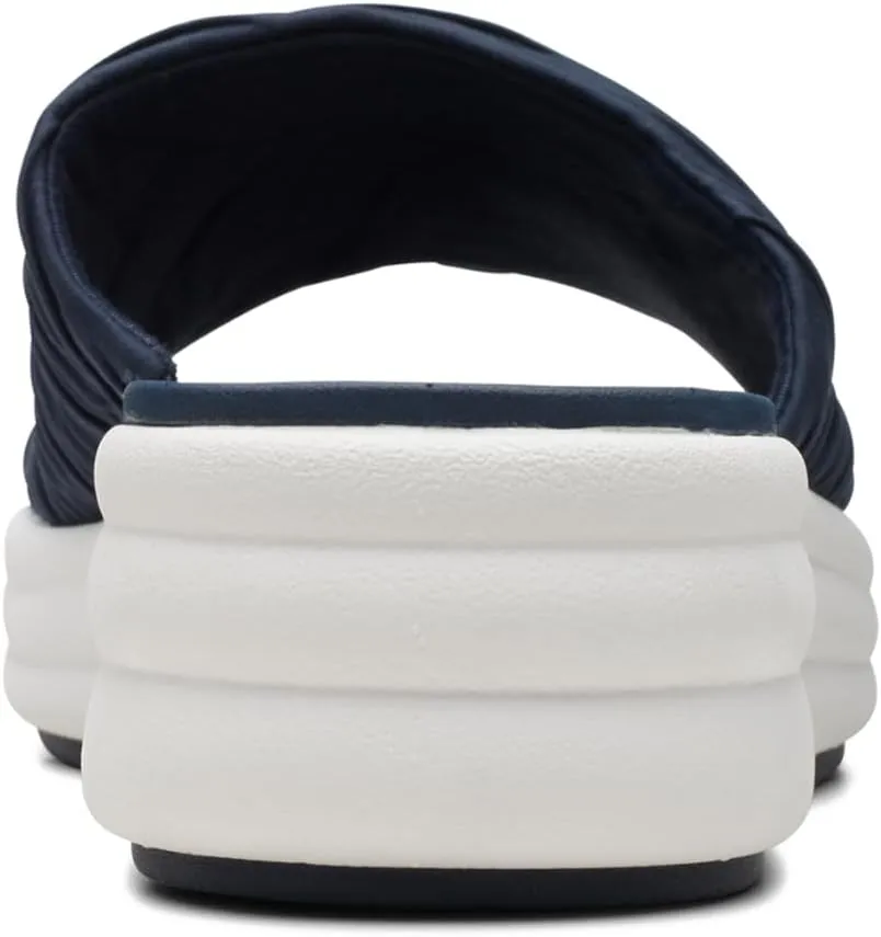 Clarks Womens Drift Petal Cushioned Footbed Slide Sandals