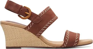 Clarks Womens Kyarra Rose Slip On wedges Slingback Sandals