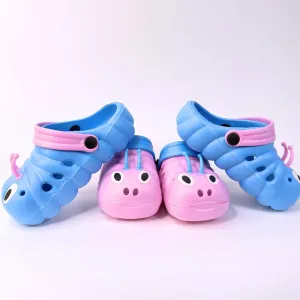 Clogs for Kids & Toddlers | Cute Caterpillar Clogs | Outdoor Poolside Summer Slippers | Fun Colors, Sizes 4-11 Kids