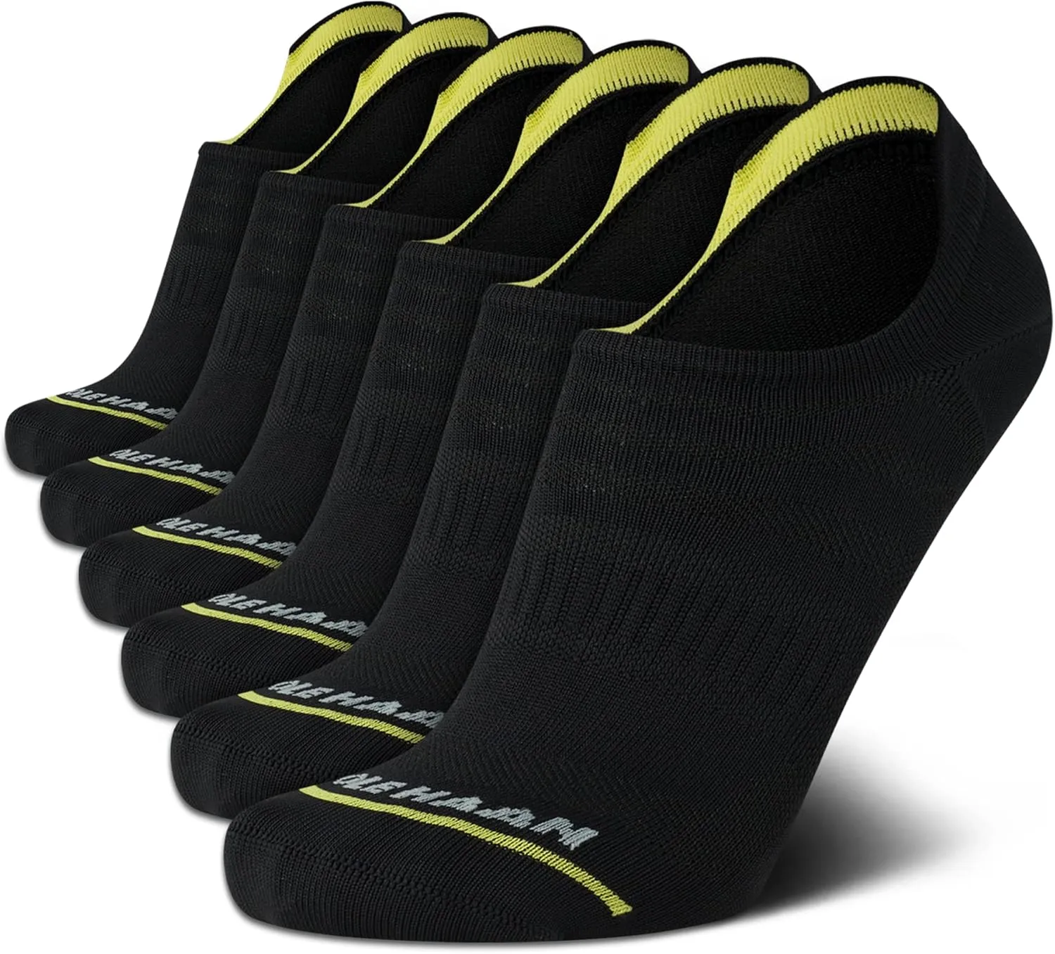 Cole Haan Men's Performance No Show Athletic Socks (6 Pairs)