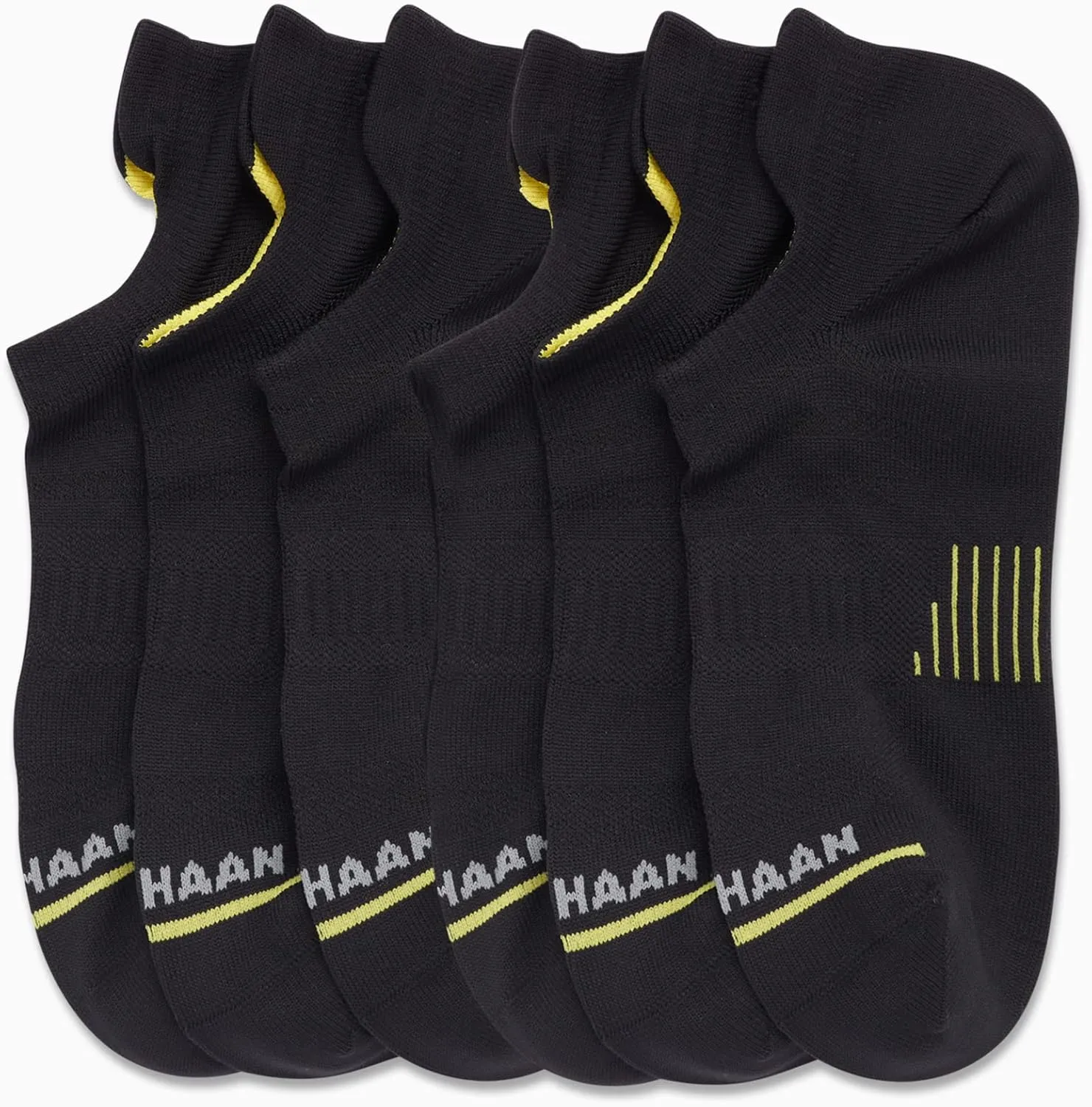 Cole Haan Men's Performance No Show Athletic Socks (6 Pairs)